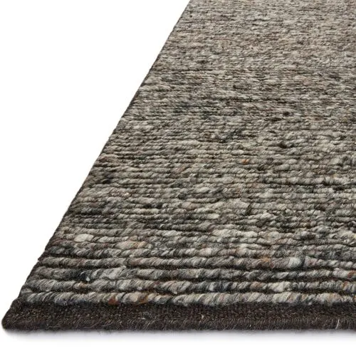 Mulholland Rug - Charcoal/Denim - Amber Lewis x Loloi - Gray - Gray