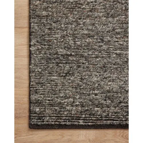 Mulholland Rug - Charcoal/Denim - Amber Lewis x Loloi - Gray - Gray