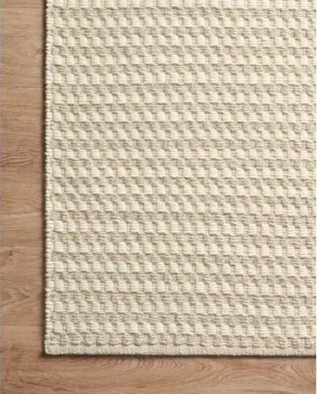 Ojai Rug - Ivory/Natural - Amber Lewis x Loloi - Handcrafted - Beige - Beige