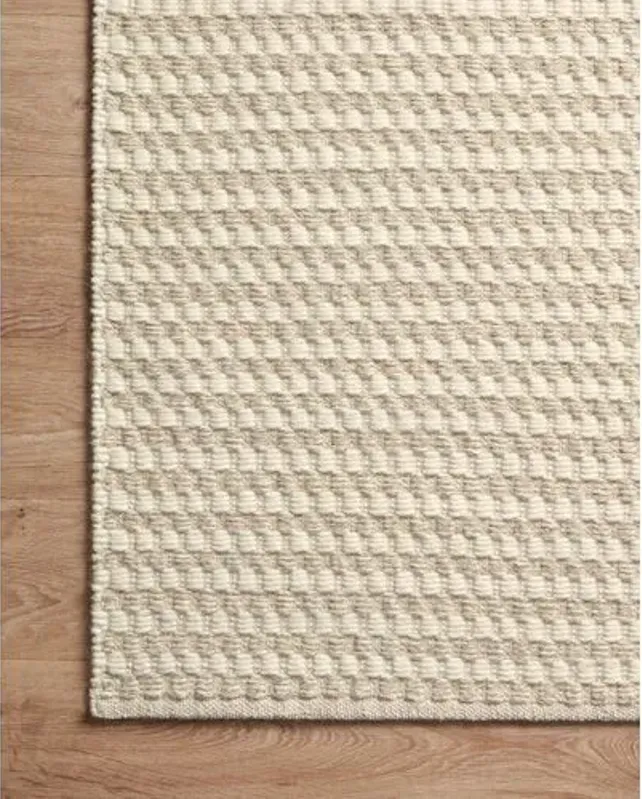 Ojai Rug - Ivory/Natural - Amber Lewis x Loloi - Handcrafted - Beige - Beige