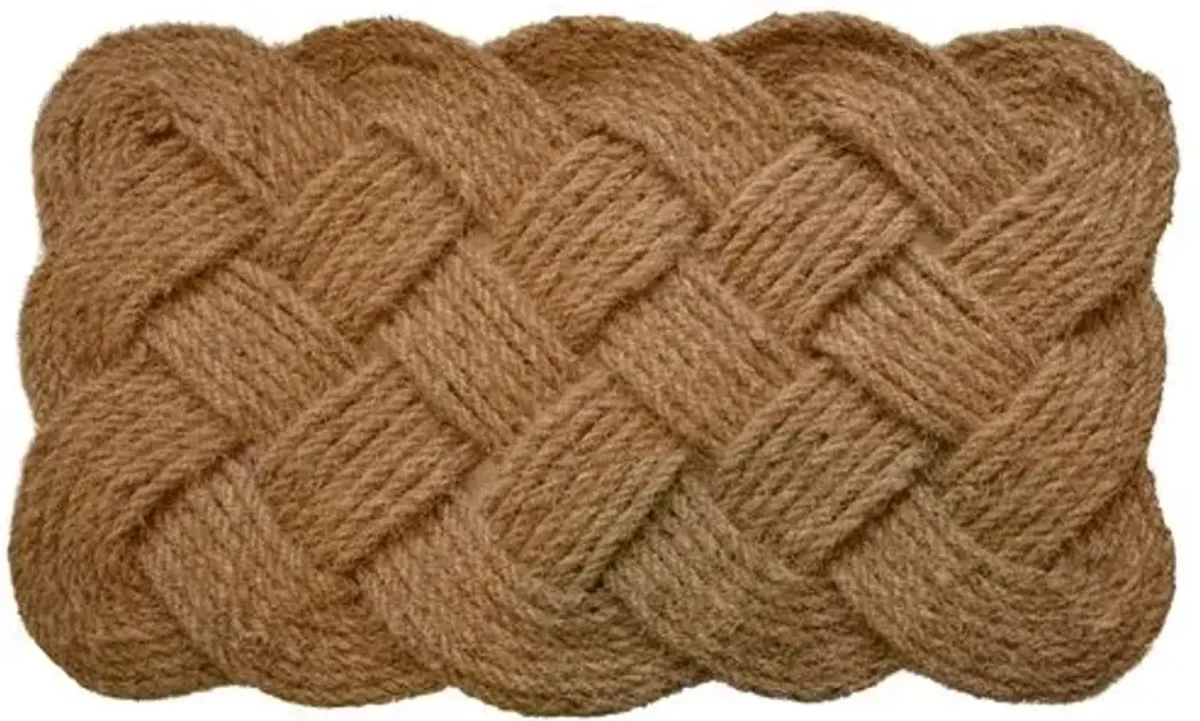 30x48 Rope Doormat - Brown - Handcrafted