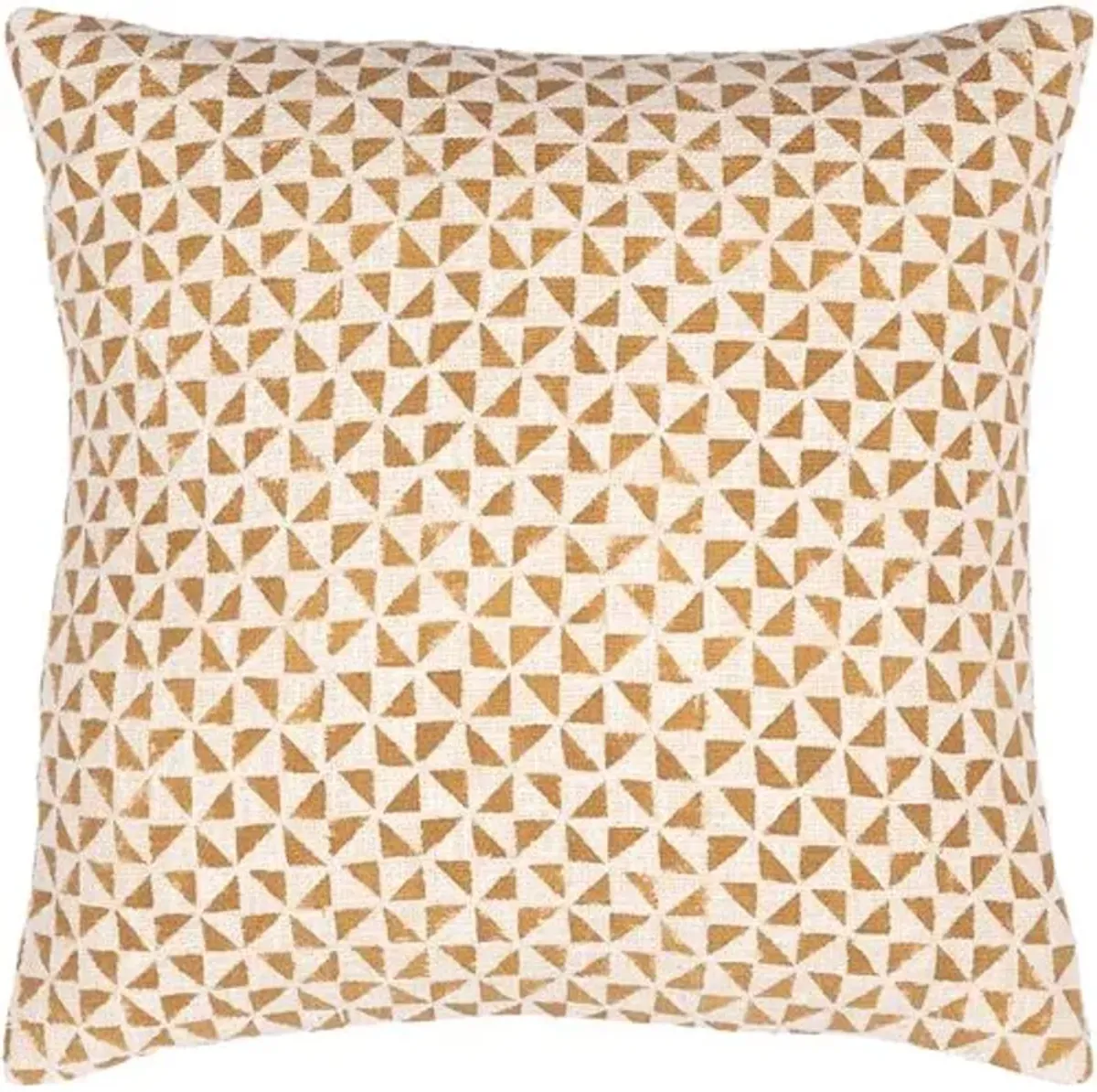 Riley Pillow - Brown/Beige