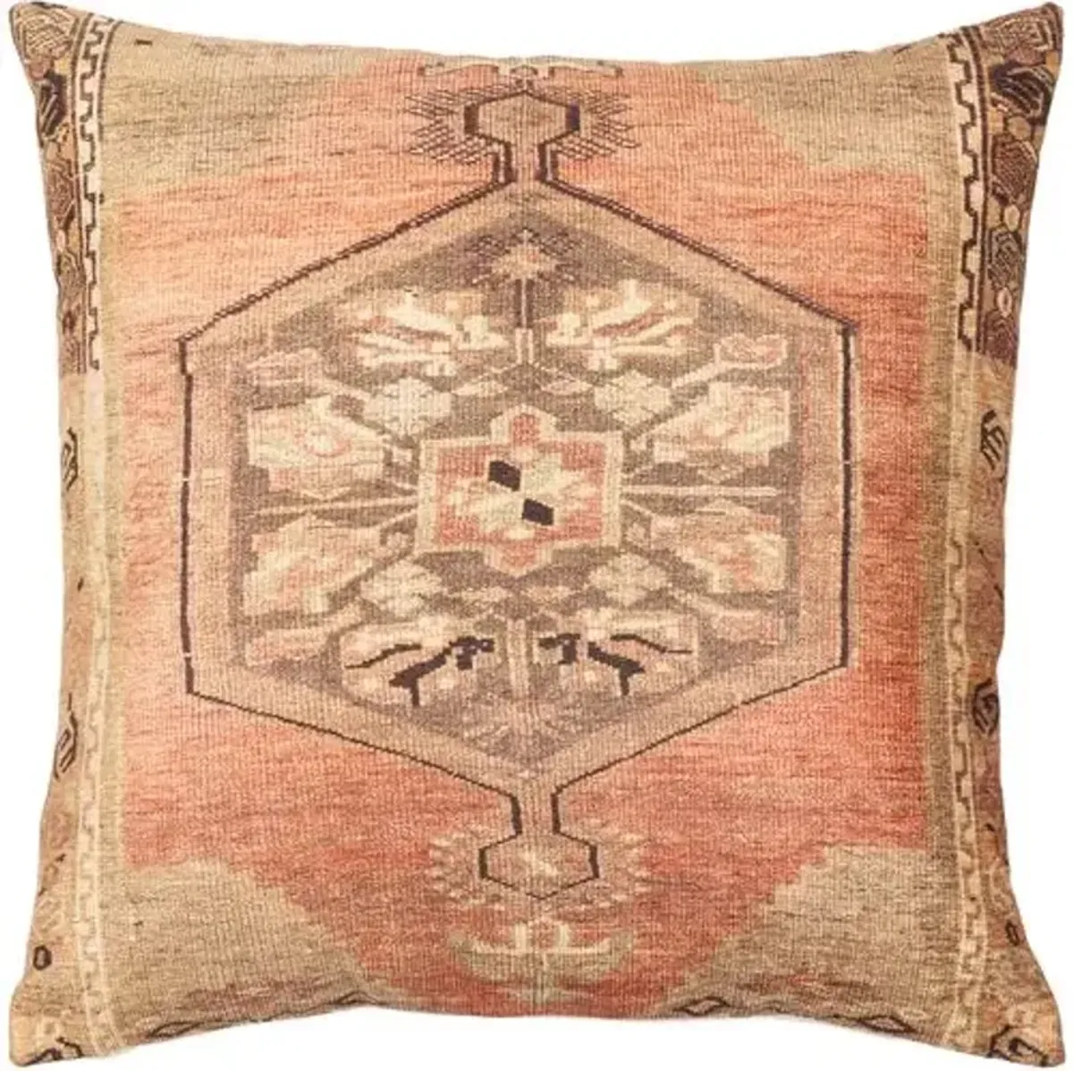 Justine Pillow - Brown/Beige