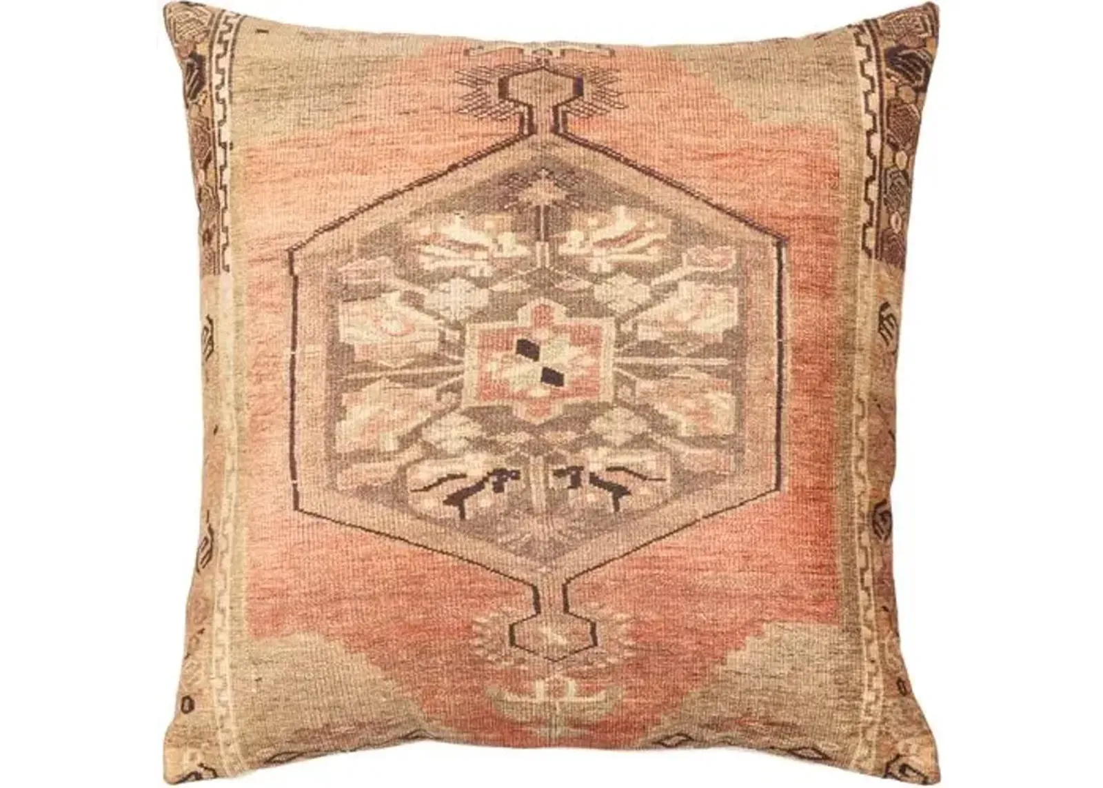 Justine Pillow - Brown/Beige