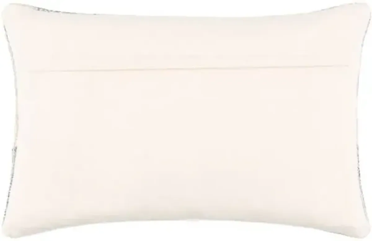 Drew 14x22 Lumbar Pillow - Cream/Teal