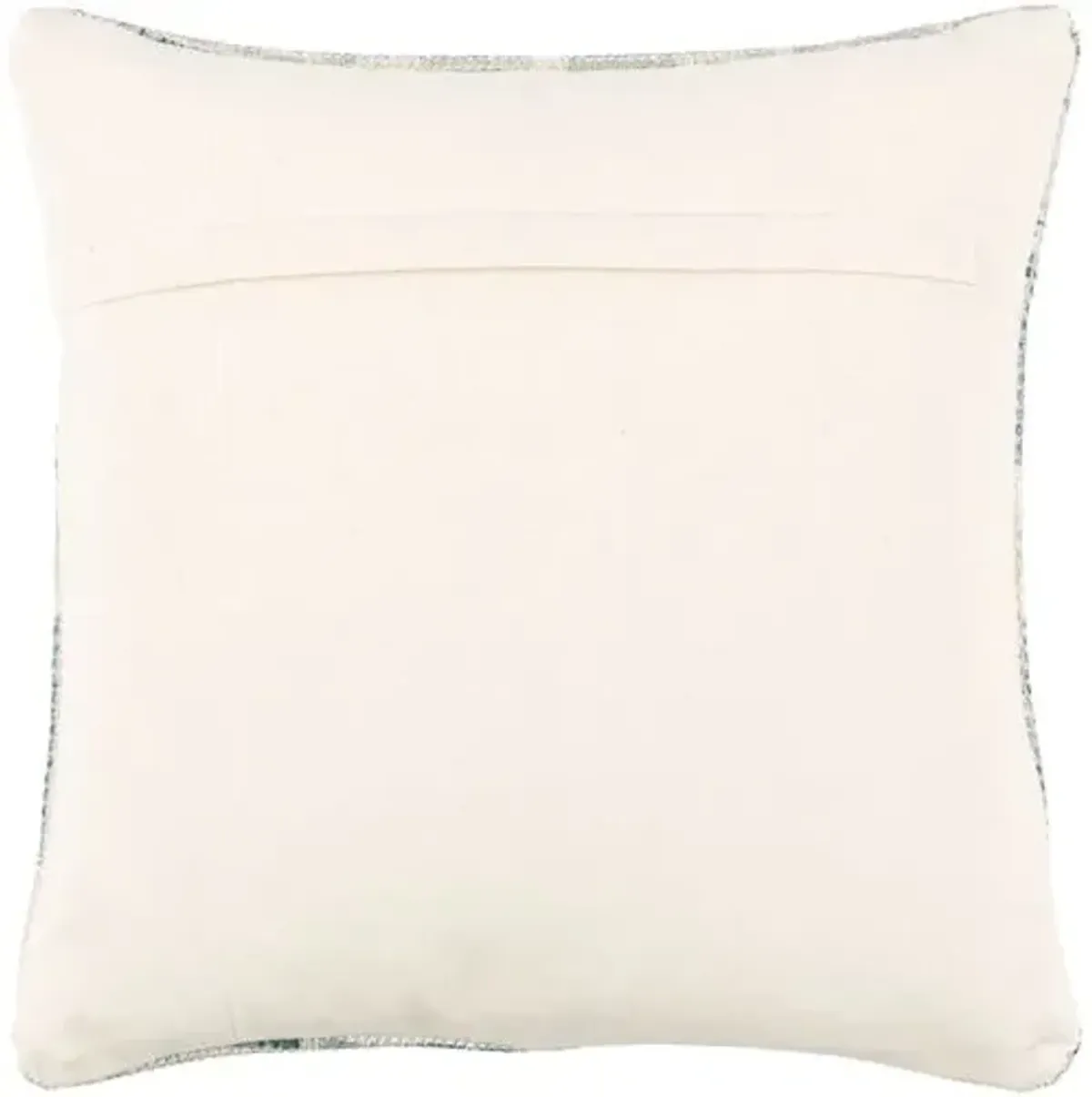 Drew Pillow - Cream/Teal