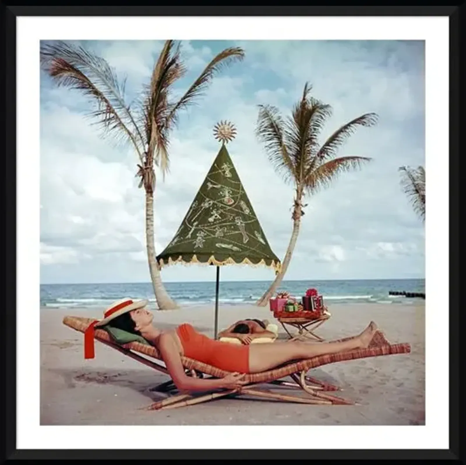 Slim Aarons - Palm Beach Idyll - Black