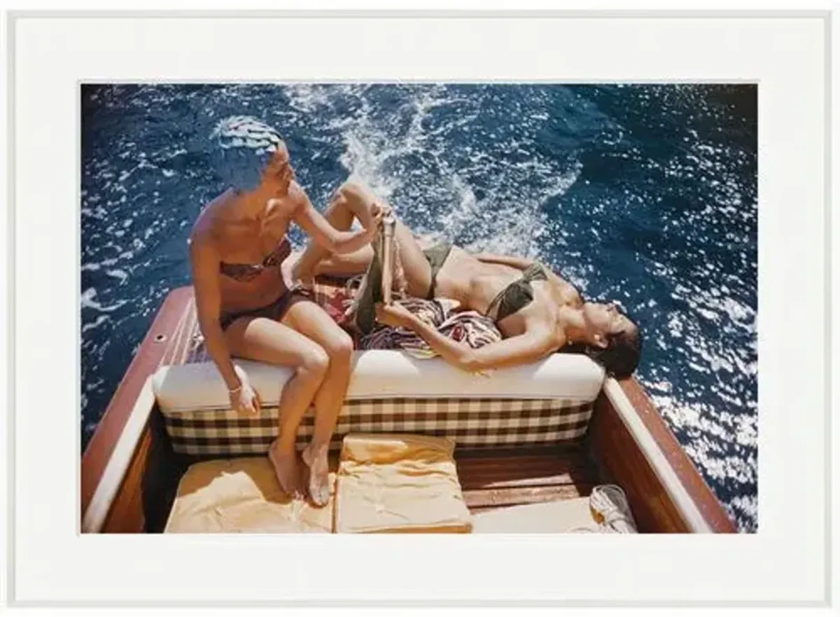 Slim Aarons - Vuccino and Rava - White