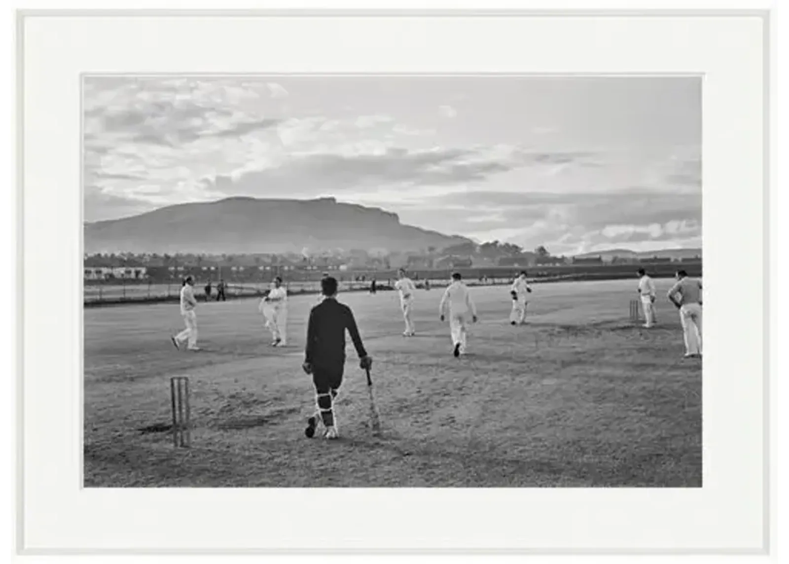 Slim Aarons - Cricketers on the Pitch - White