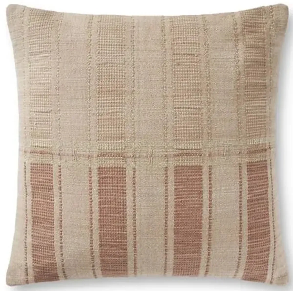 Marin 22x22 Pillow - Natural - Amber Lewis x Loloi