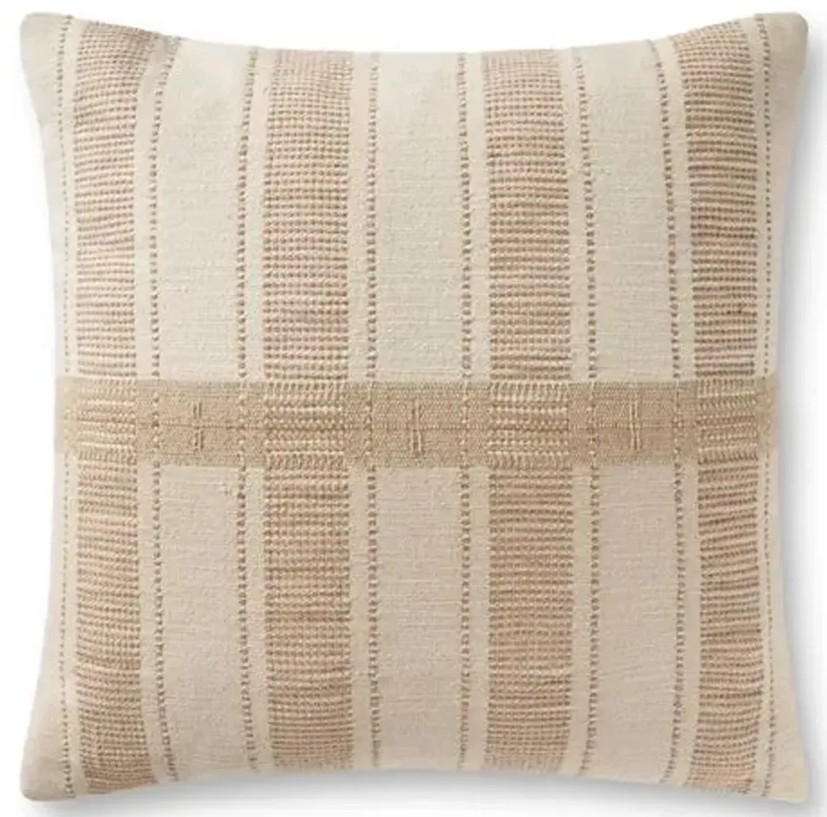 Carmel 22x22 Pillow - Cream - Amber Lewis x Loloi