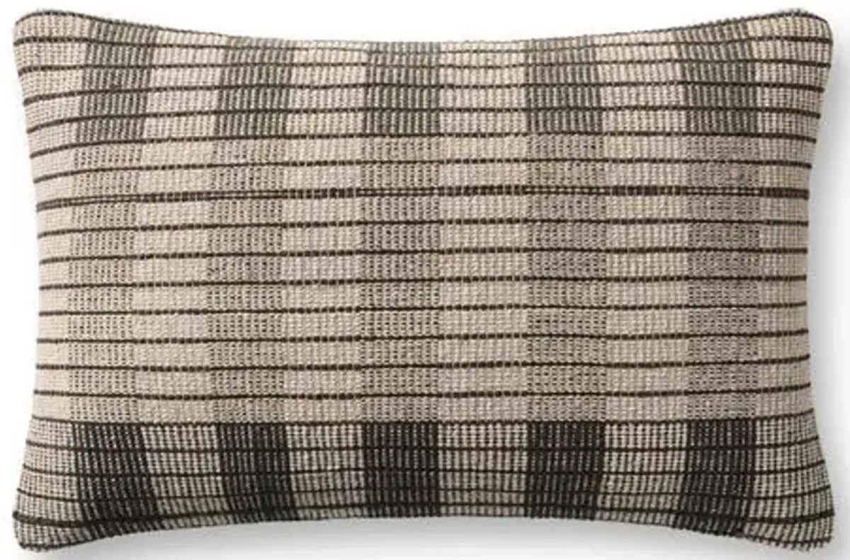 Bernadino 13x21 Pillow - Ivory/Black - Amber Lewis x Loloi