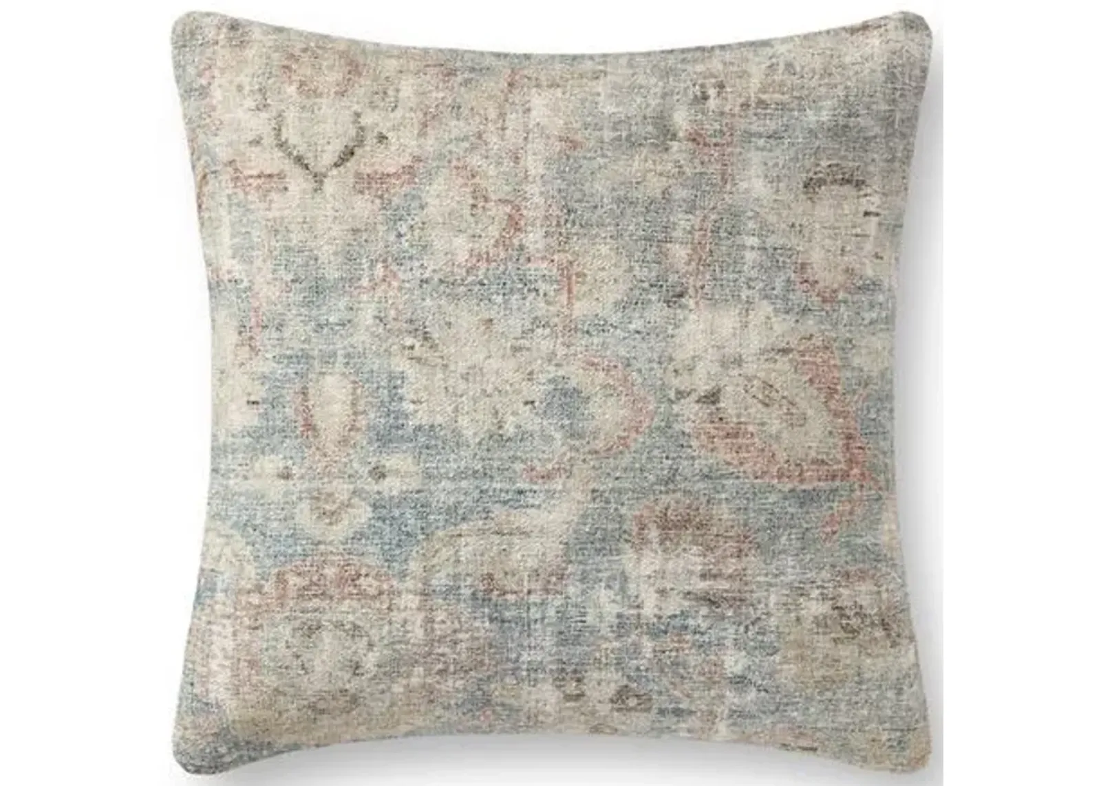 Pacifica 22x22 Pillow - Sky/Natural - Amber Lewis x Loloi