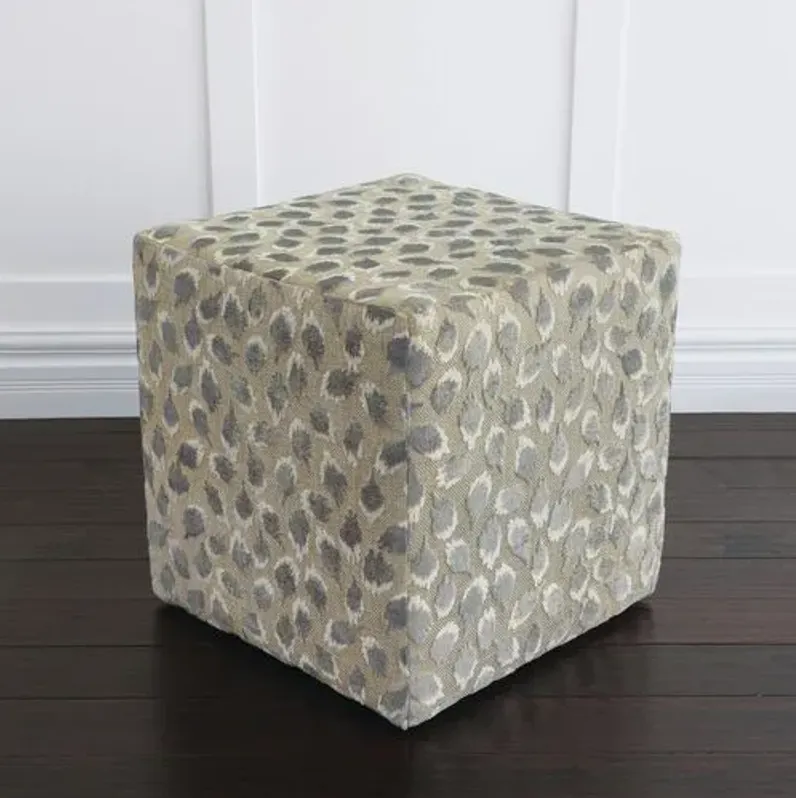 Trinka Cube Ottoman - Gray