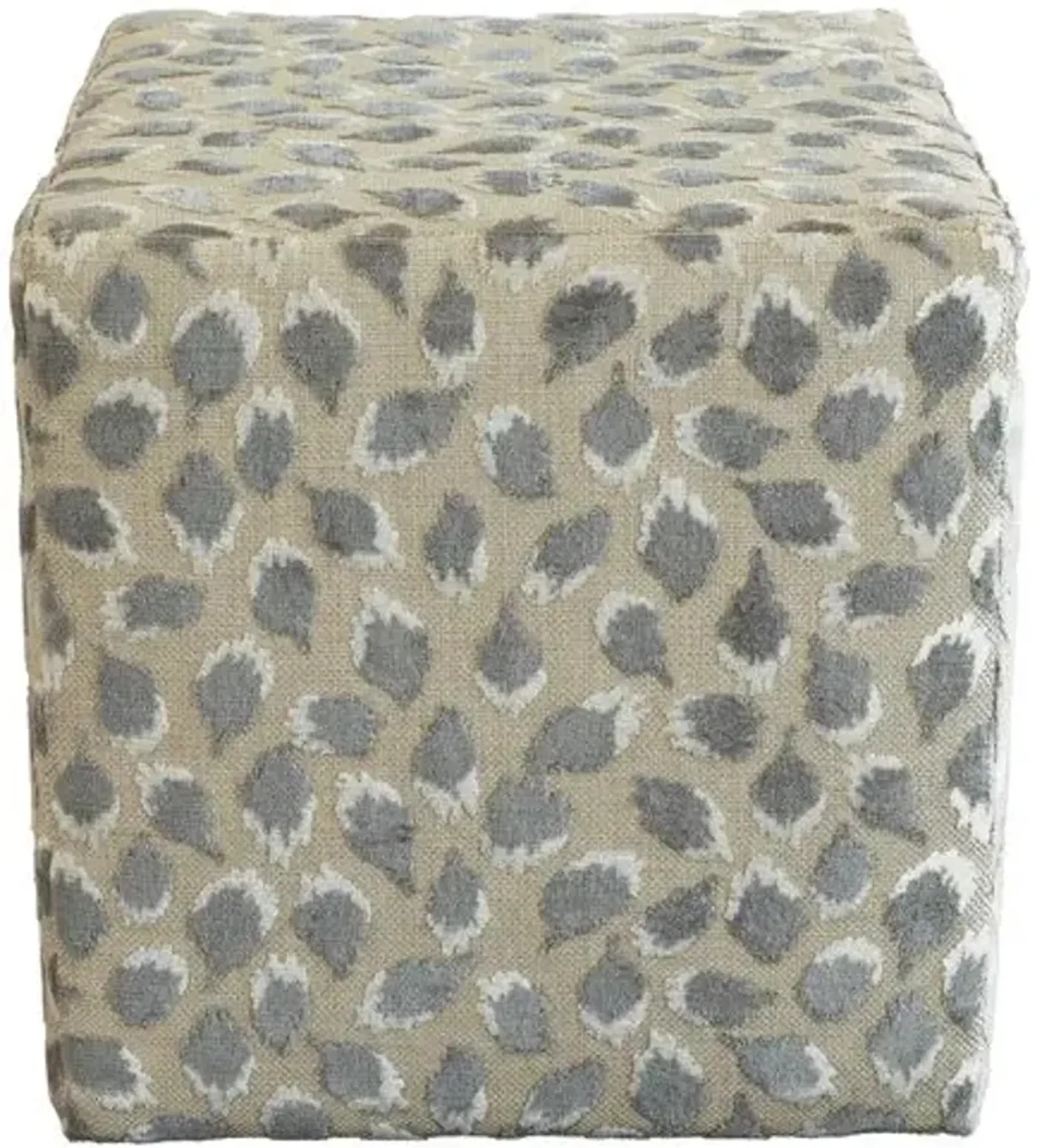 Trinka Cube Ottoman - Gray