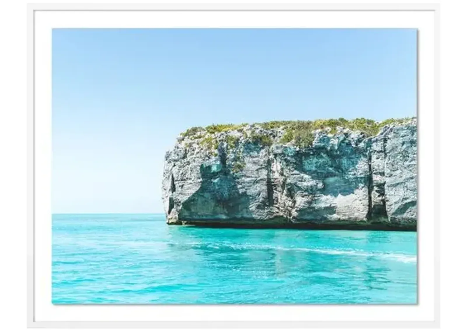 Tommy Kwak - Limestone Cliff - West Caicos - White