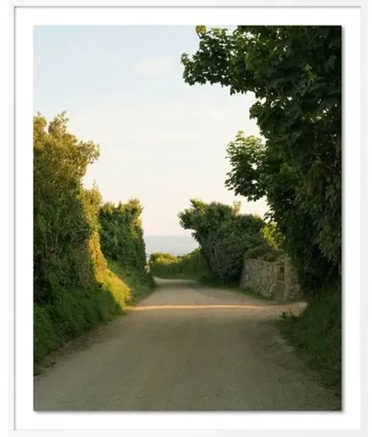 Tommy Kwak - Path - Sark Island Photograph - White
