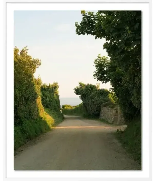Tommy Kwak - Path - Sark Island Photograph - White