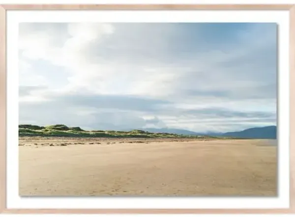 Tommy Kwak - Sunrise - Inch Beach - Ireland Photograph - Beige