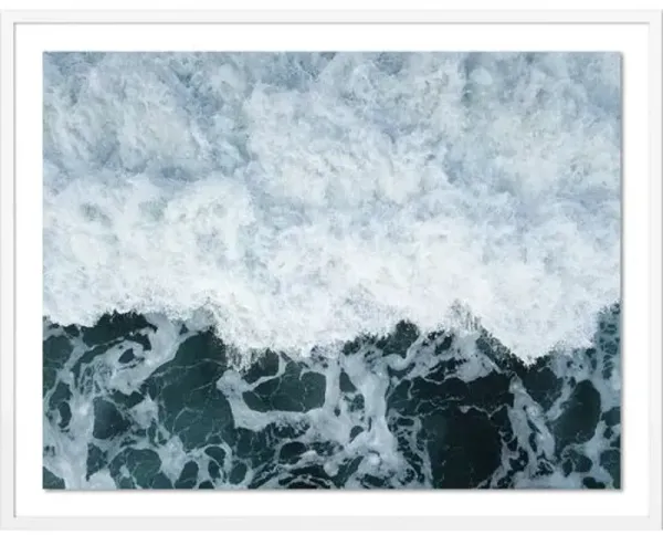 Tommy Kwak - Waves - Ólafsvík - Iceland Photograph - White