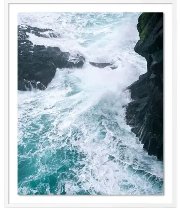 Tommy Kwak - Winter Waves Photograph - Snaefellsnes - Iceland - White