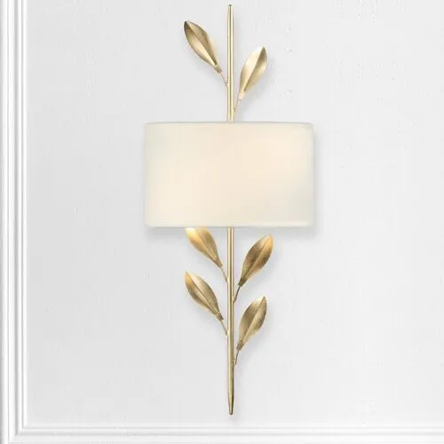 Broche 2-Light Sconce - Antique Gold - Crystorama