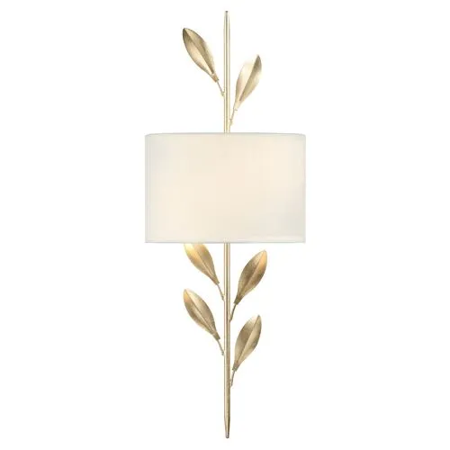 Broche 2-Light Sconce - Antique Gold - Crystorama