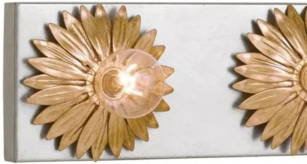 Broche Bath Vanity Sconce - Antique Gold - Crystorama