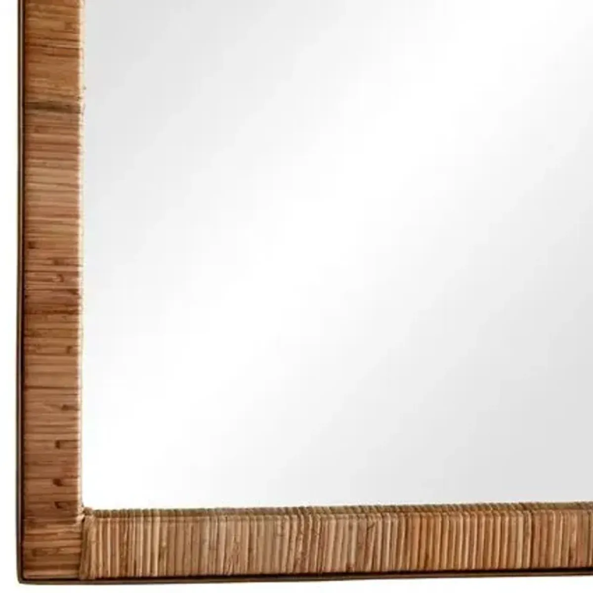 Caribe Rattan Wall Mirror - Natural