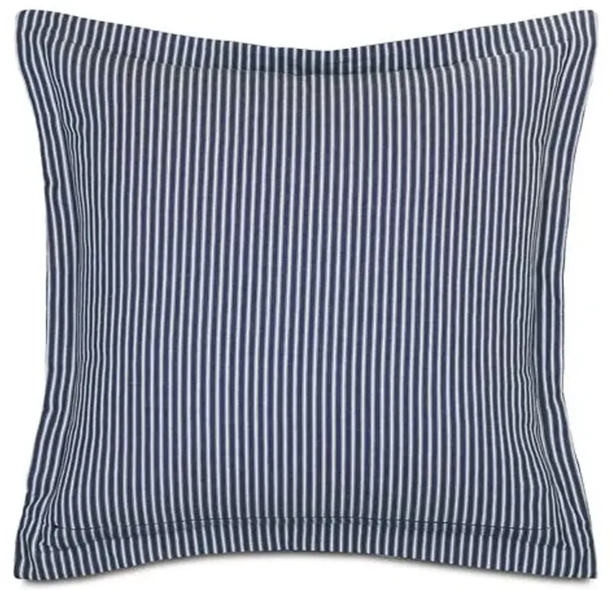 Claire Chevron Sham - Blue