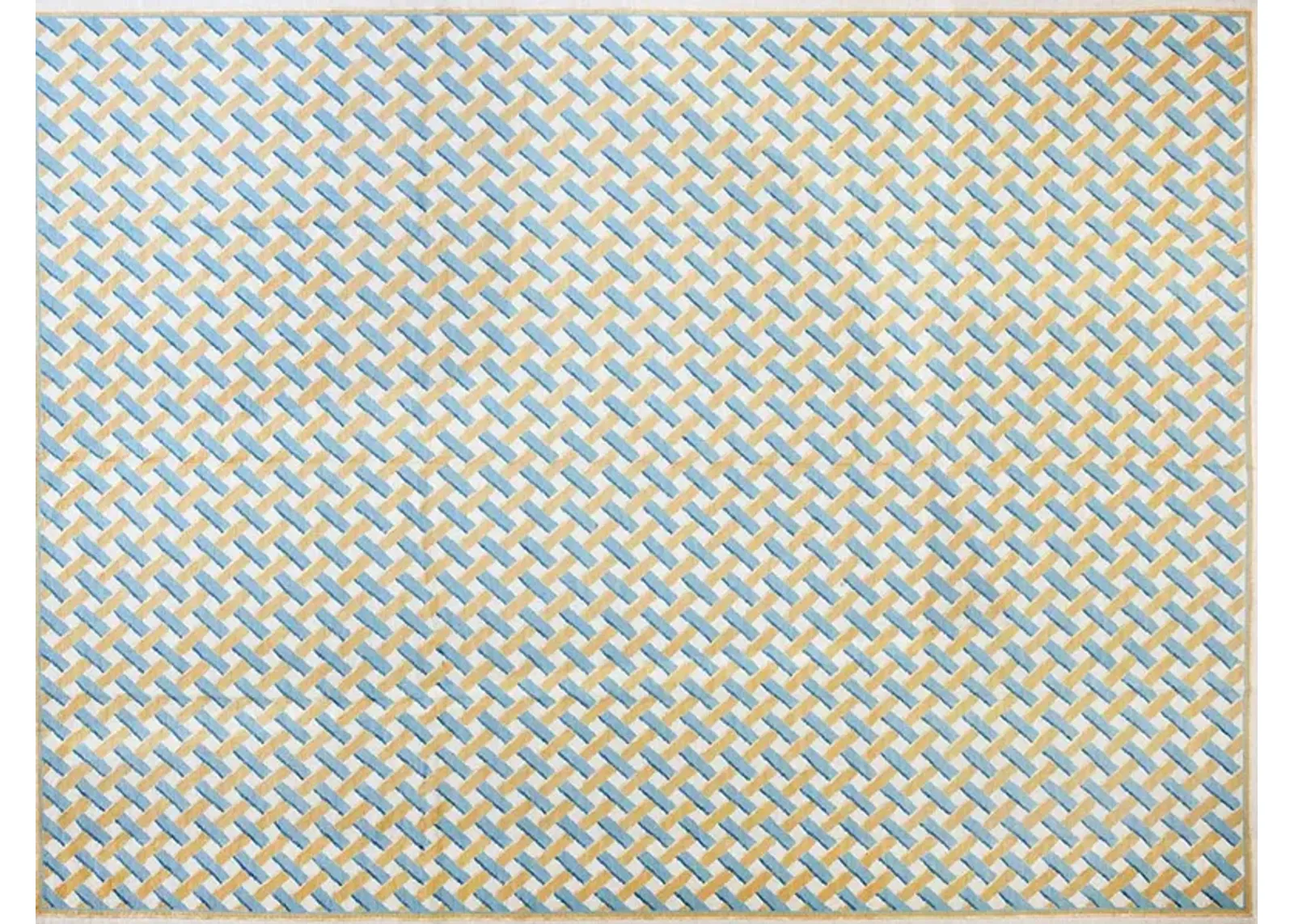 Needlepoint 9'0" x 12'0" - Blue