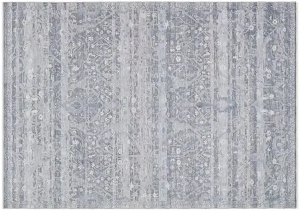 Shalee Rug - Gray/Blue - Blue