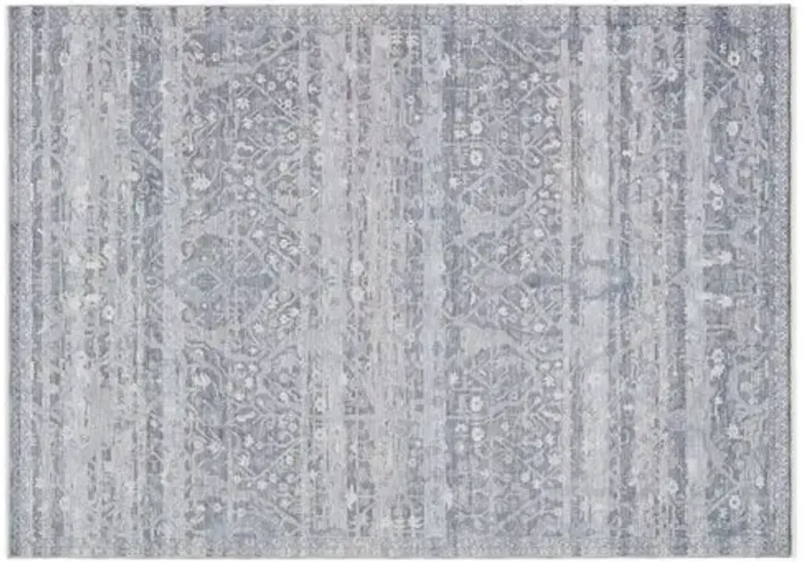 Shalee Rug - Gray/Blue - Blue