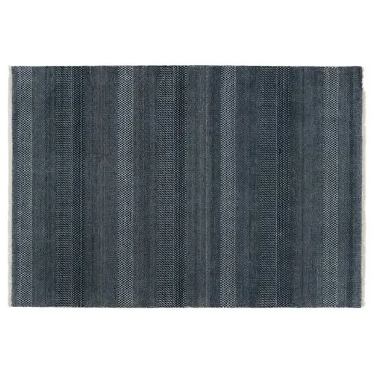 Shashi Rug - Dark Blue/Ivory - Blue