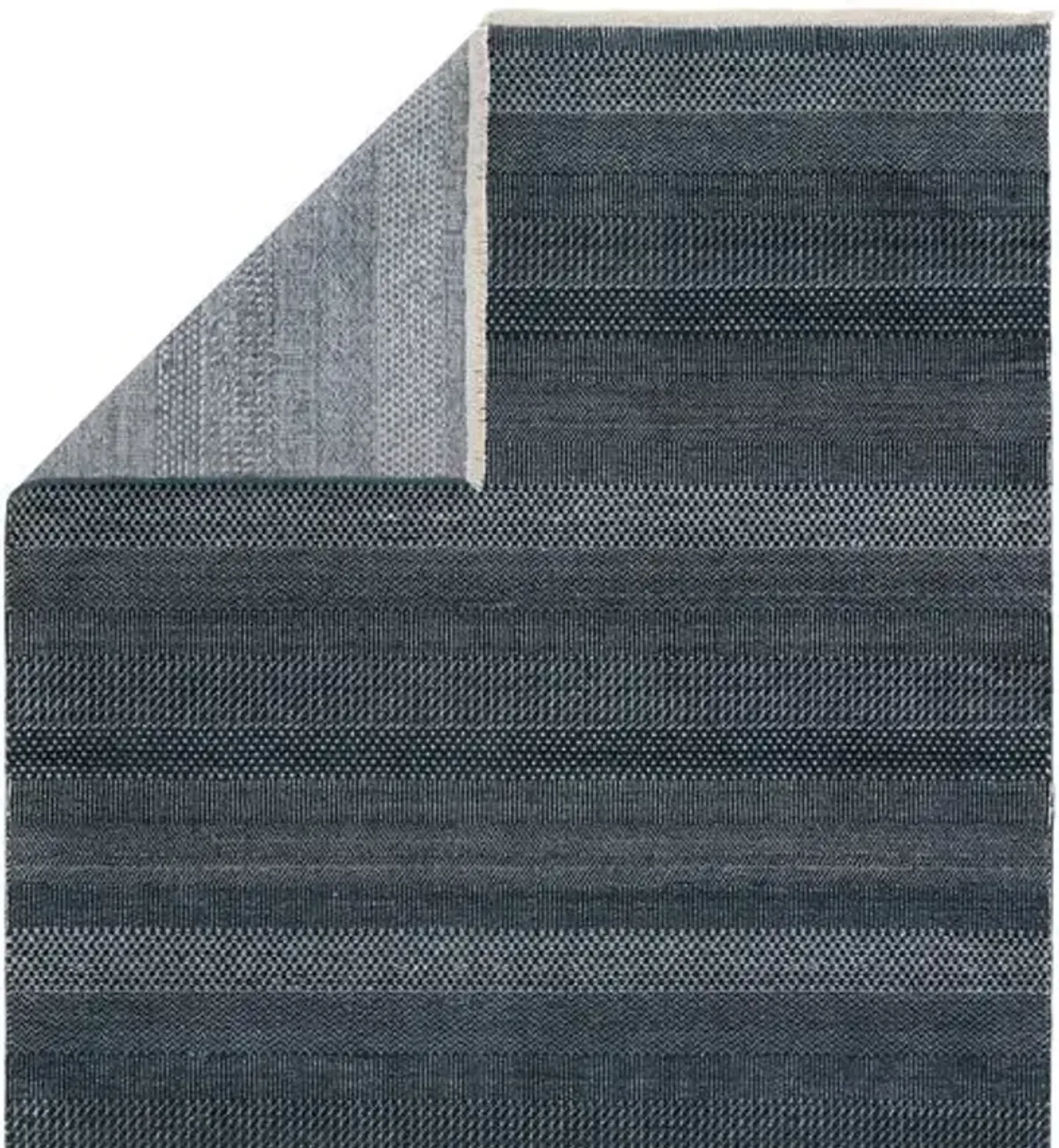 Shashi Rug - Dark Blue/Ivory - Blue