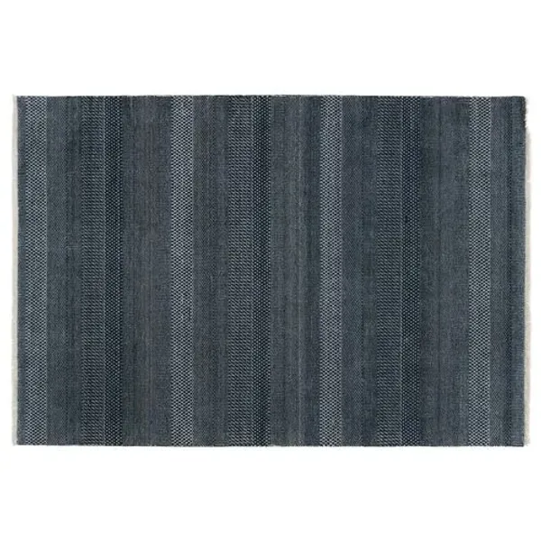 Shashi Rug - Dark Blue/Ivory - Blue