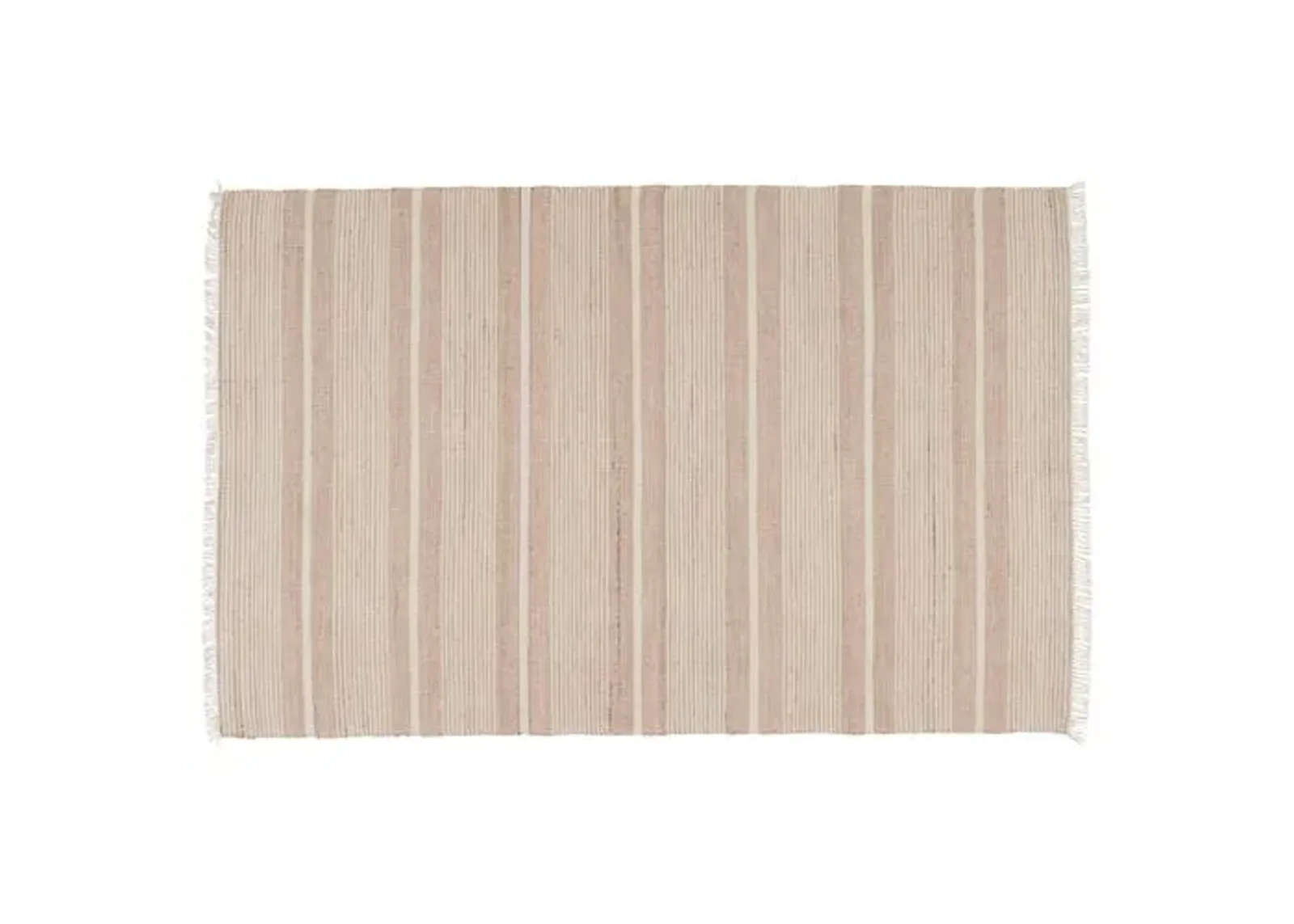 Faiza Handwoven Rug - Beige/Cream - Beige