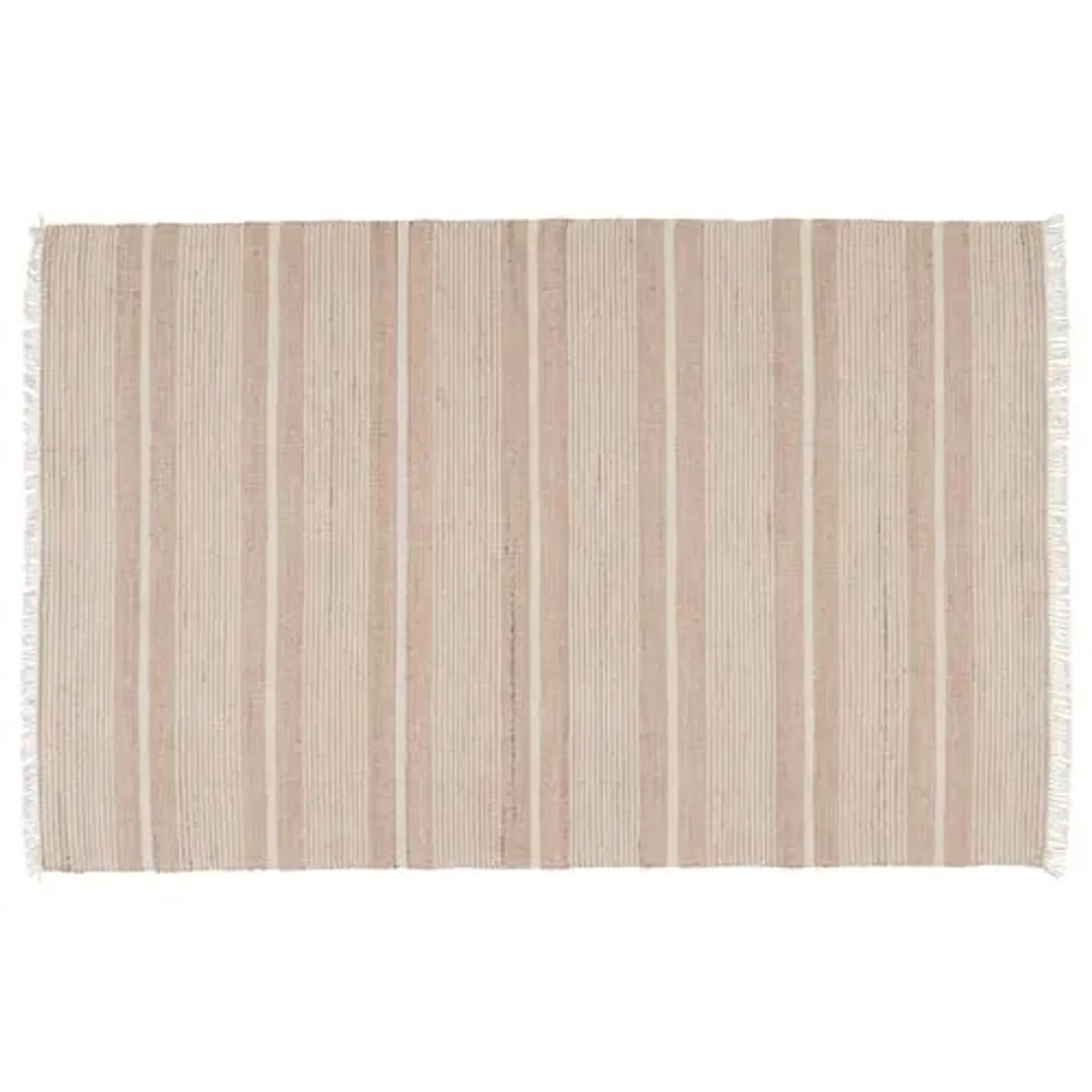 Faiza Handwoven Rug - Beige/Cream - Beige