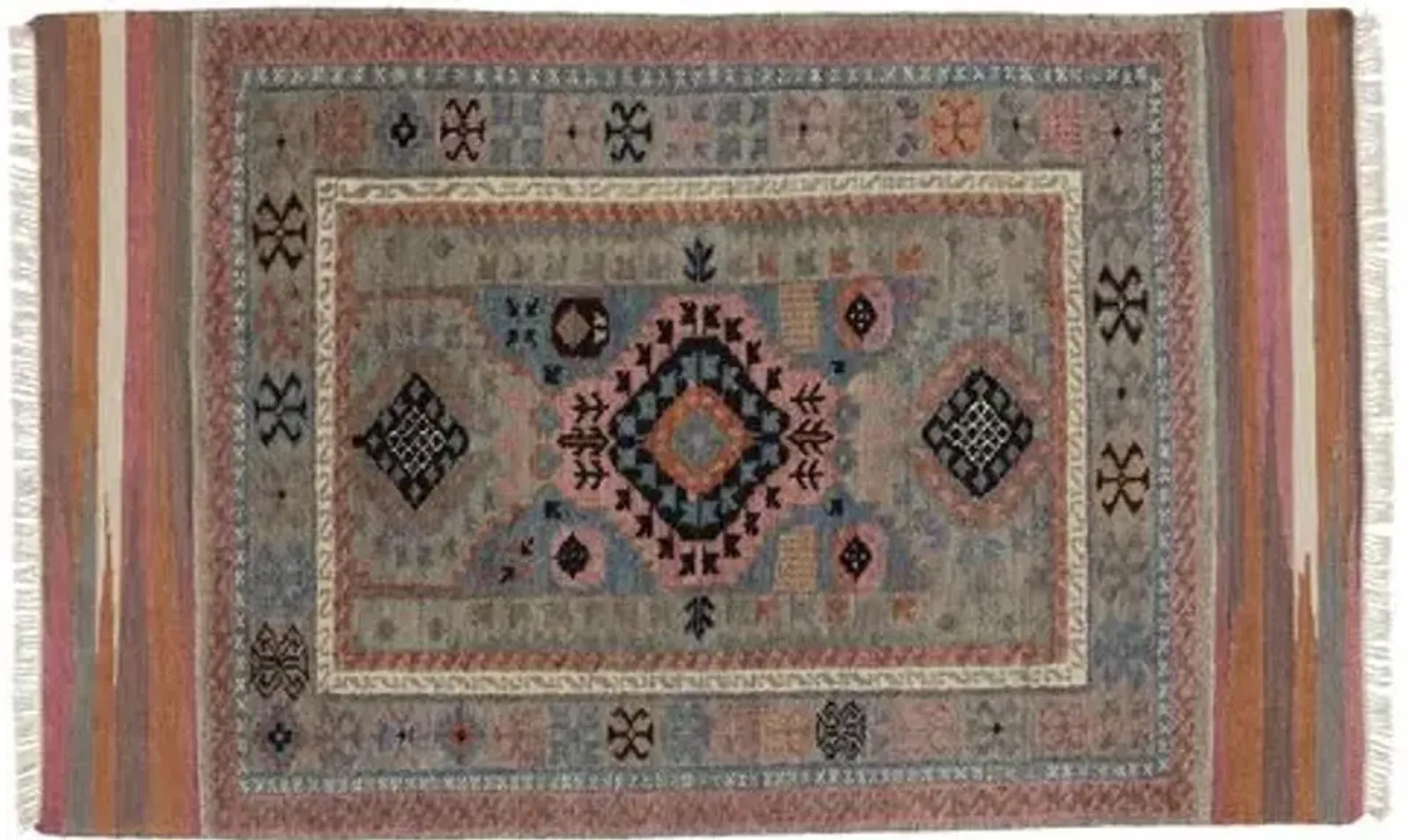 Devak Hand-Knotted Rug - Taupecolor - Brown - Brown