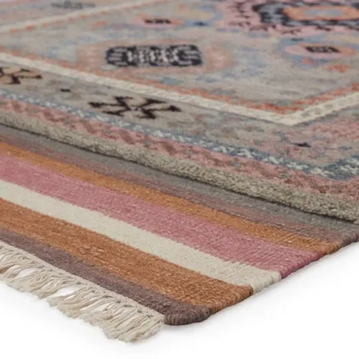 Devak Hand-Knotted Rug - Taupecolor - Brown - Brown