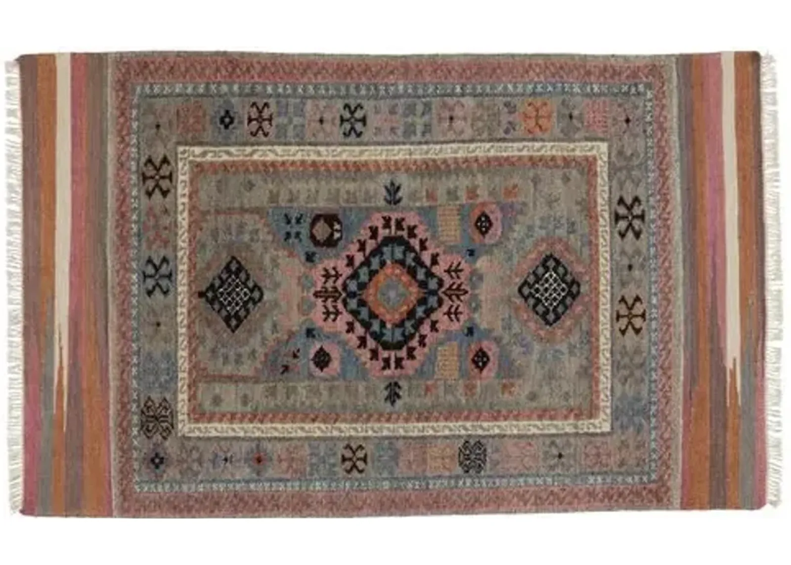 Devak Hand-Knotted Rug - Taupecolor - Brown - Brown