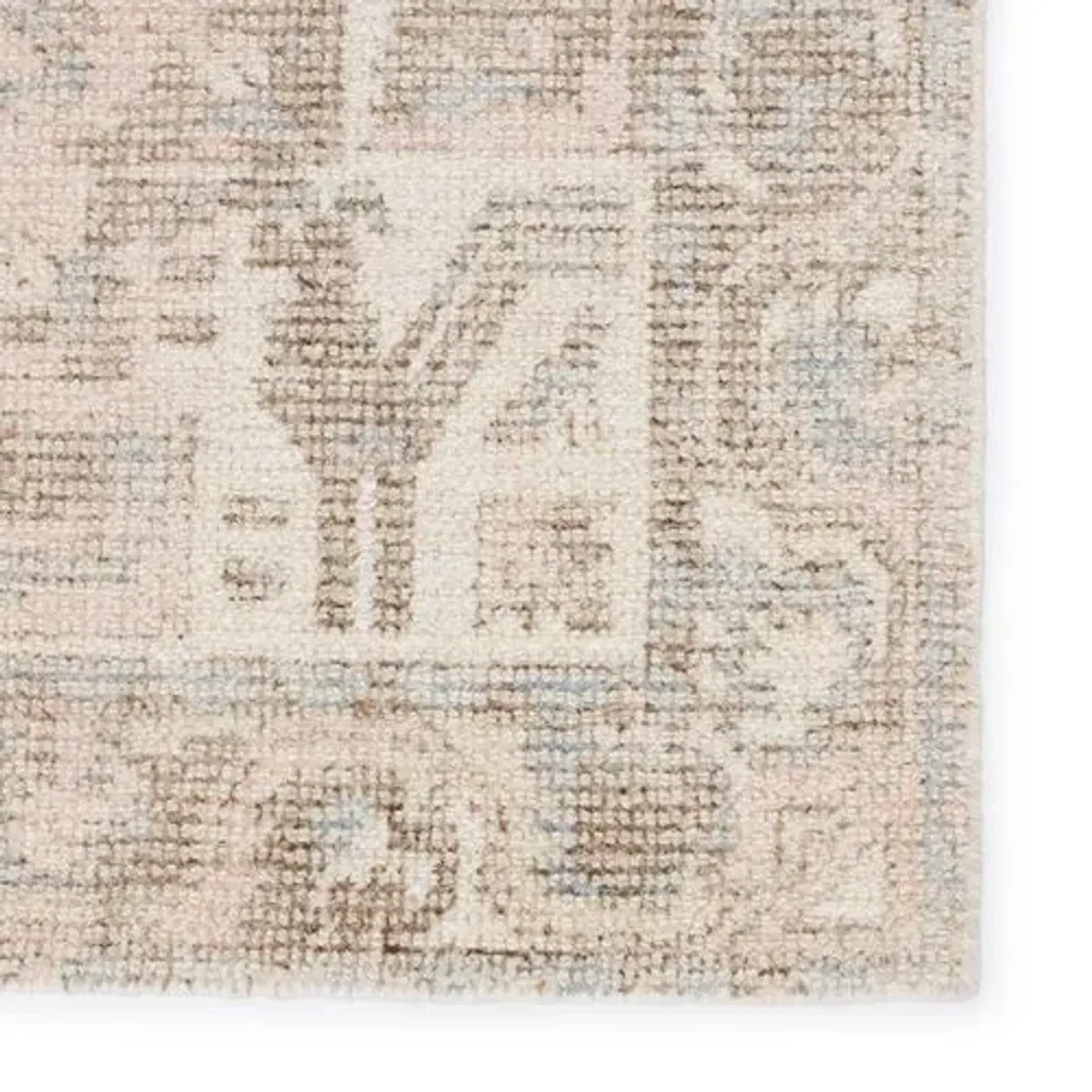 Asmee Handwoven Rug - Light Brown/Light Pink - Beige - Beige