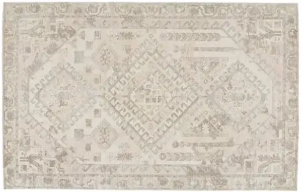 Asmee Handwoven Rug - Light Brown/Light Pink - Beige - Beige
