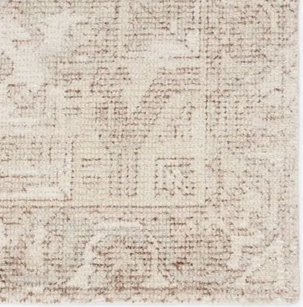 Asmee Handwoven Rug - Light Taupe/Cream - Beige - Beige