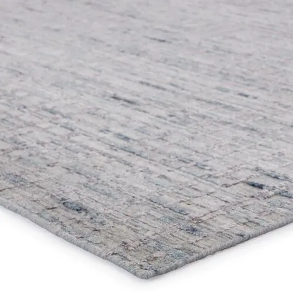 Johar Hand-Knotted Rug - Light Gray/Blue - Gray