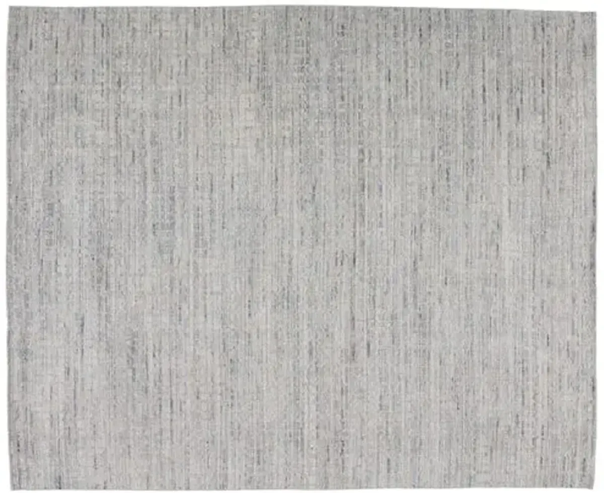 Johar Hand-Knotted Rug - Light Gray/Blue - Gray