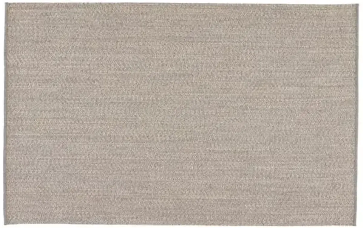 Mahesh Handwoven Rug - Taupe/Cream - Gray - Gray