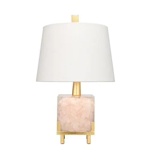 Bijou Quartz Mini Table Lamp - Pink - Jamie Young Co.