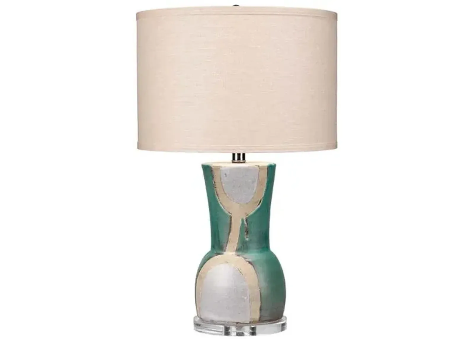 Estel Table Lamp - Aqua - Jamie Young Co.