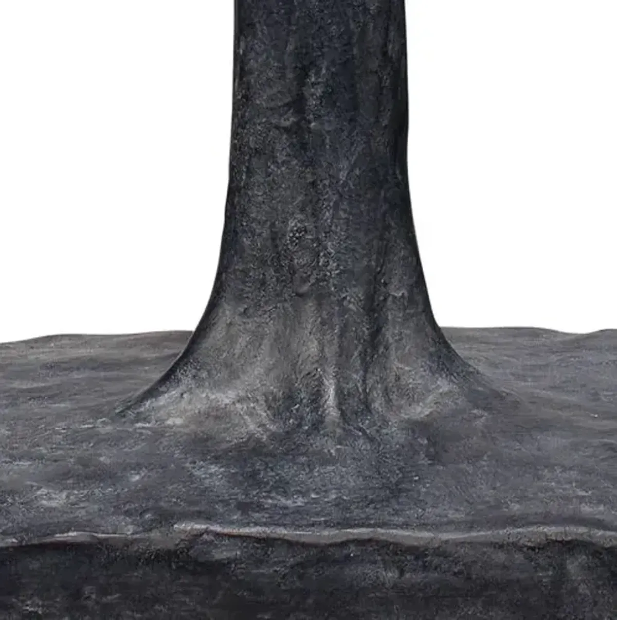 Humble Table Lamp - Textured Charcoal Plaster - Jamie Young Co.